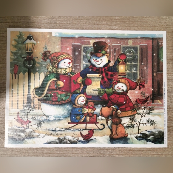 Cobble Hill 500 Piece Puzzle "Song For The Season" by Janet Stever - Picture 5 of 5